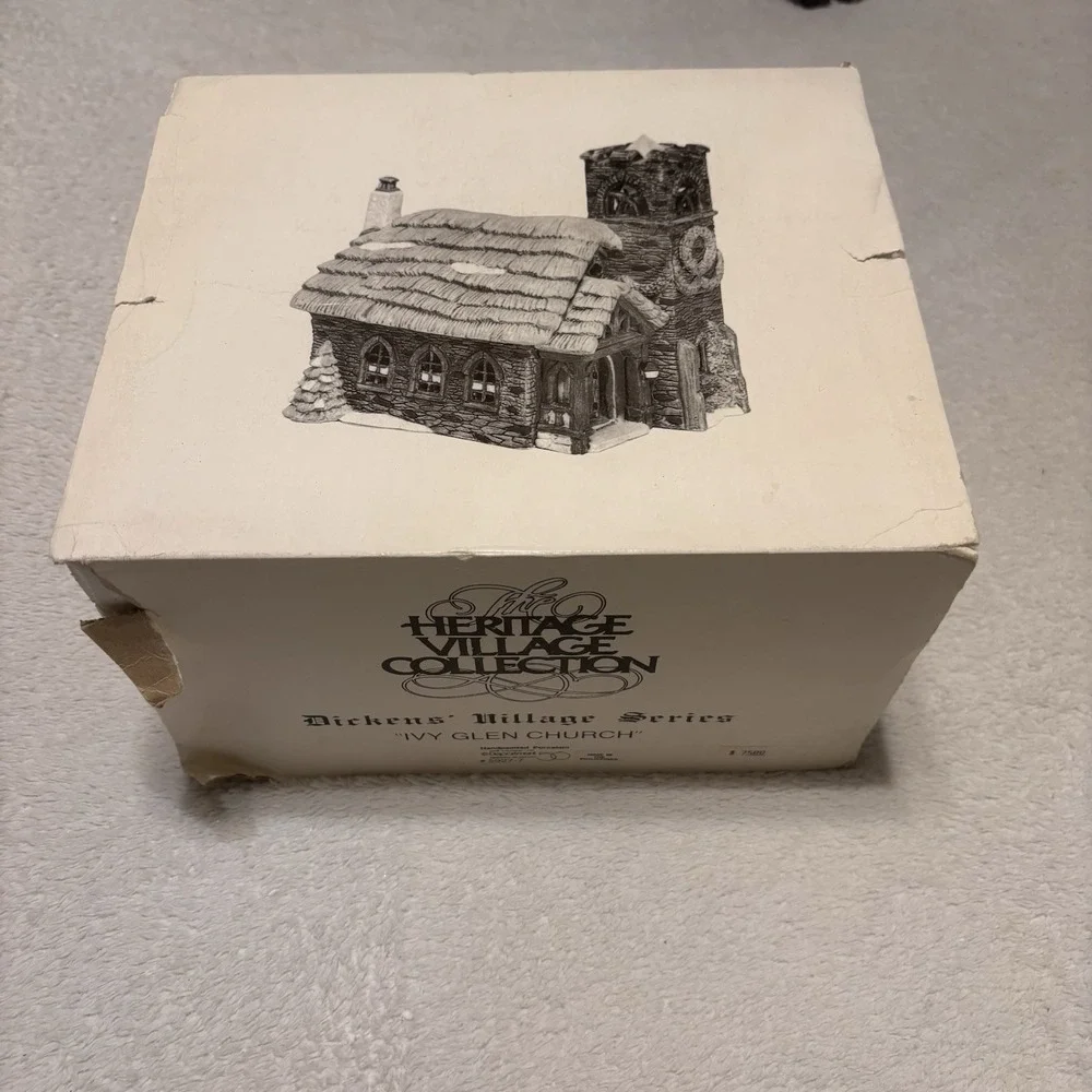 Department 56 Ivy Glen Church #5927-7 Dickens Village Series Lighted Building